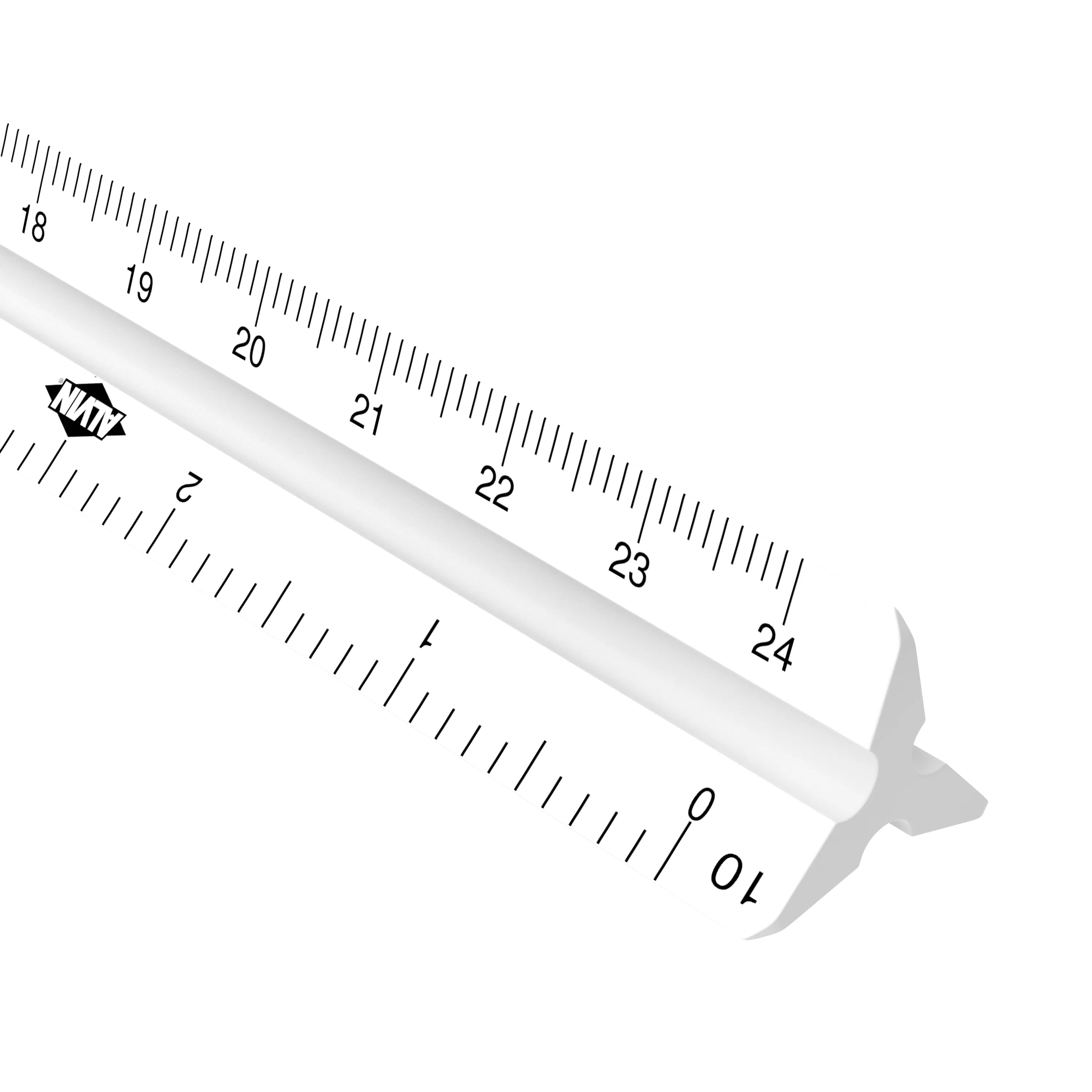 Triangular Scale Engineer 12" Plastic