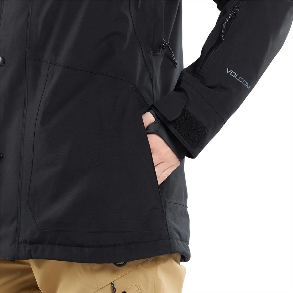 Volcom 2024 Womens Ell Insulated Gore-Tex Jacket - Black