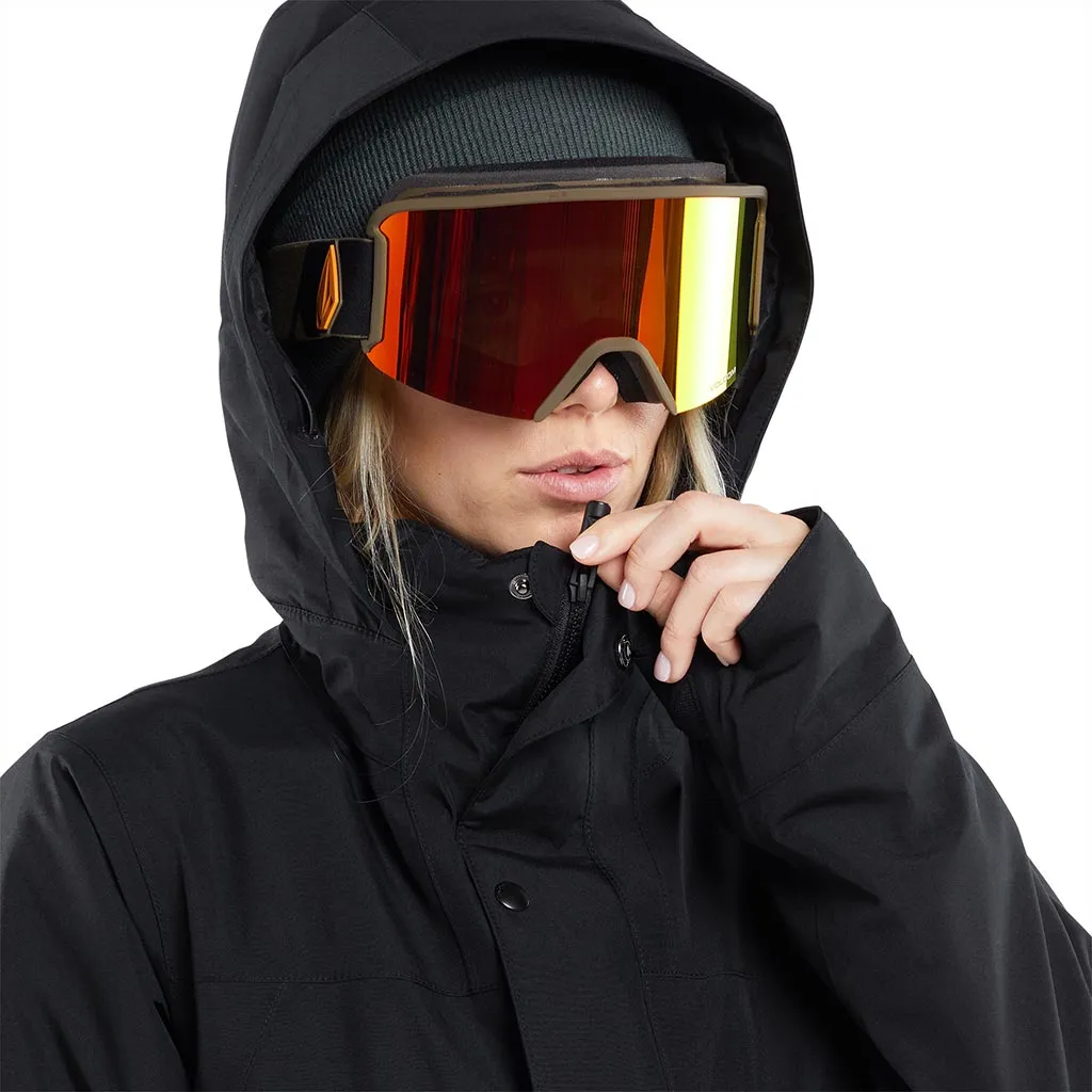 Volcom 2024 Womens Ell Insulated Gore-Tex Jacket - Black