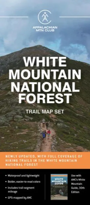 White Mountain National Forest Trail Map Set, Use with 31st ed. of White Mountains Guide