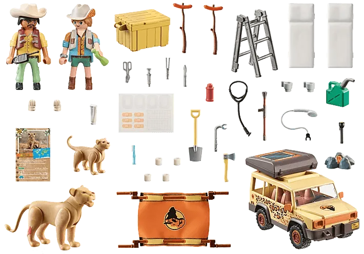 Wiltopia: Cross-Country Vehicle with Lions 71293