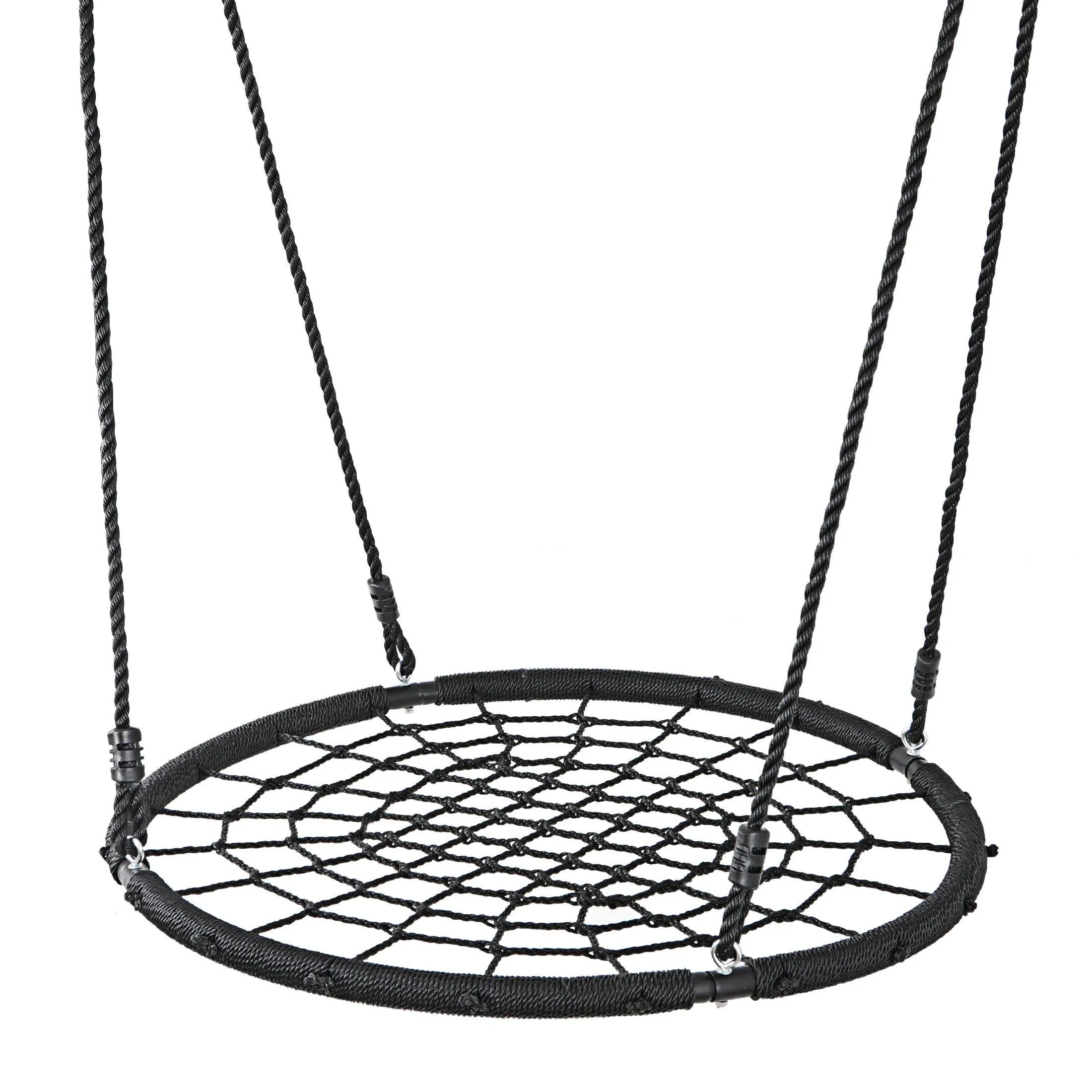 ZENY™ 40" Spider Web Tree Swing Detachable Nylon Rope 660lb Capacity